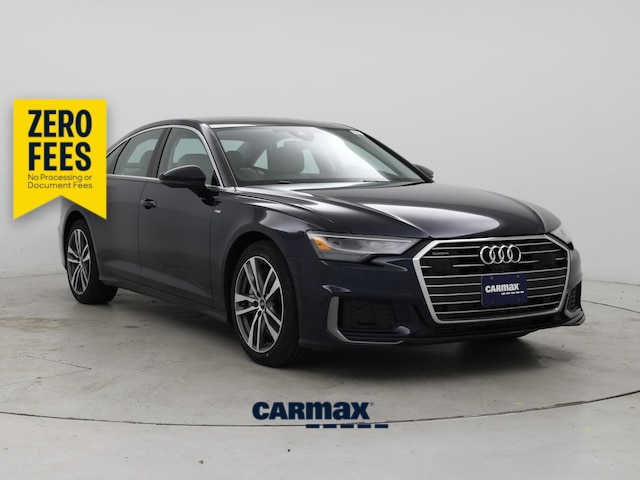 Blue 2023 Audi A6 Sedan All-Wheel Drive Automatic