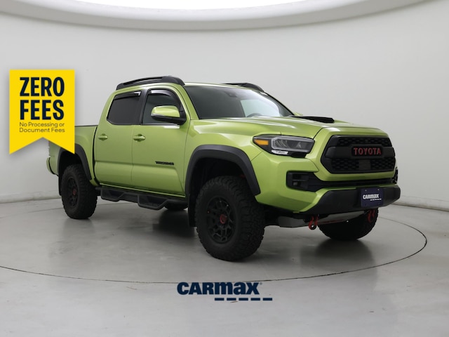 Green 2022 Toyota Tacoma Pickup Truck Four-Wheel Drive Automatic