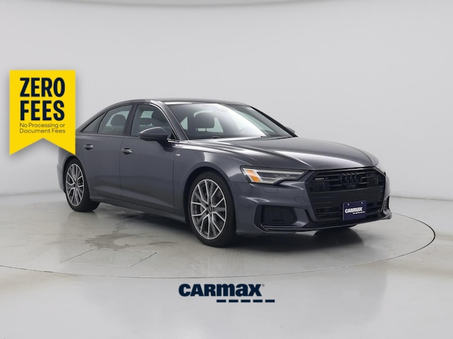 Gray 2022 Audi A6 Sedan All-Wheel Drive Automatic