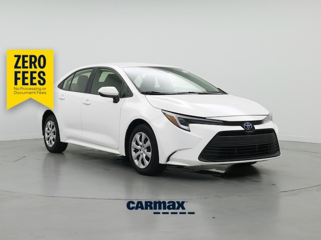 White 2023 Toyota Corolla Hybrid Sedan Front-Wheel Drive Automatic