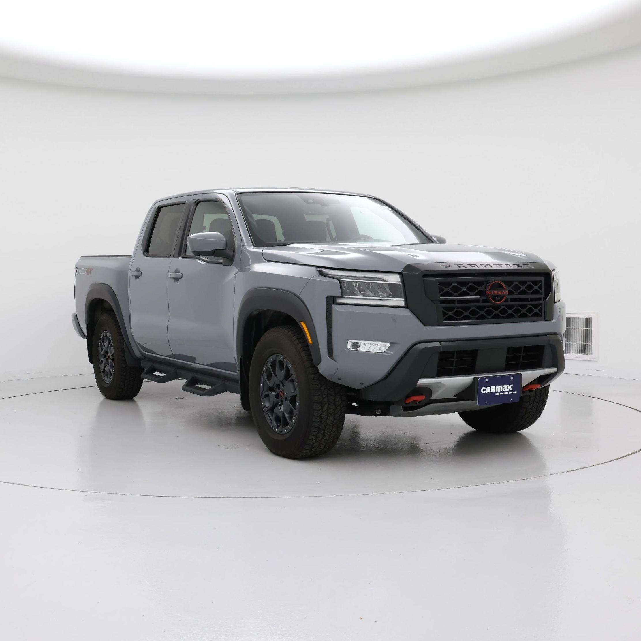 Gray 2023 Nissan Frontier Pickup Truck Four-Wheel Drive Automatic