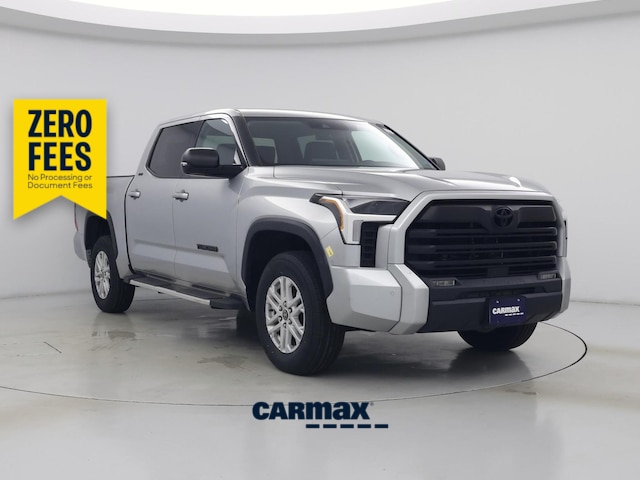 Silver 2023 Toyota Tundra Pickup Truck Four-Wheel Drive Automatic