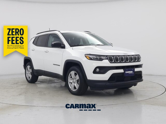 White 2022 Jeep Compass SUV / Crossover Four-Wheel Drive Automatic