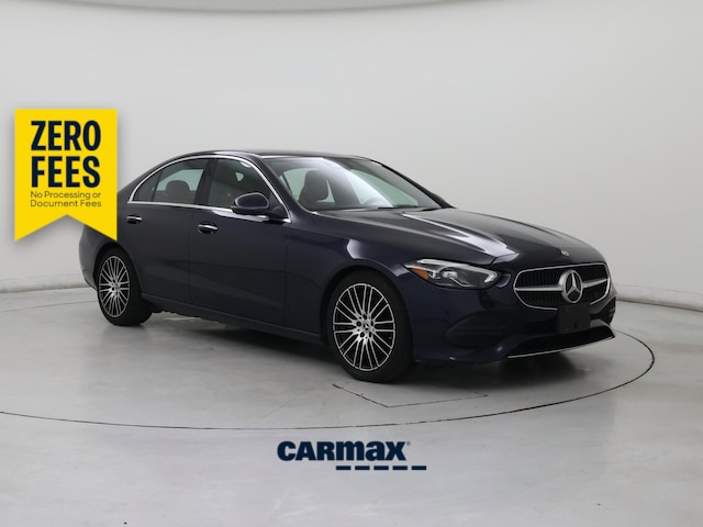 Blue 2023 Mercedes-Benz C-Class Sedan All-Wheel Drive Automatic