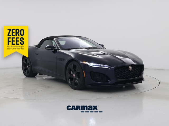Blue 2021 Jaguar F-TYPE Convertible Rear-Wheel Drive Automatic