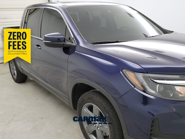 Blue 2023 Honda Ridgeline Pickup Truck All-Wheel Drive Automatic