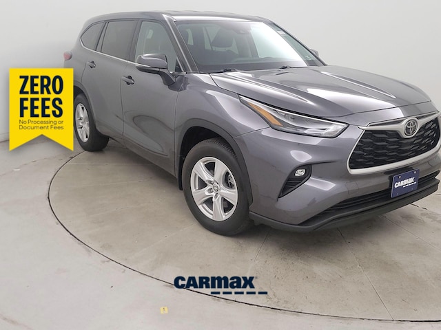 Gray 2023 Toyota Highlander SUV / Crossover All-Wheel Drive Automatic