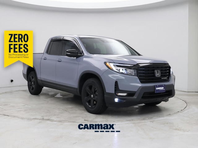 Blue 2023 Honda Ridgeline Pickup Truck All-Wheel Drive Automatic
