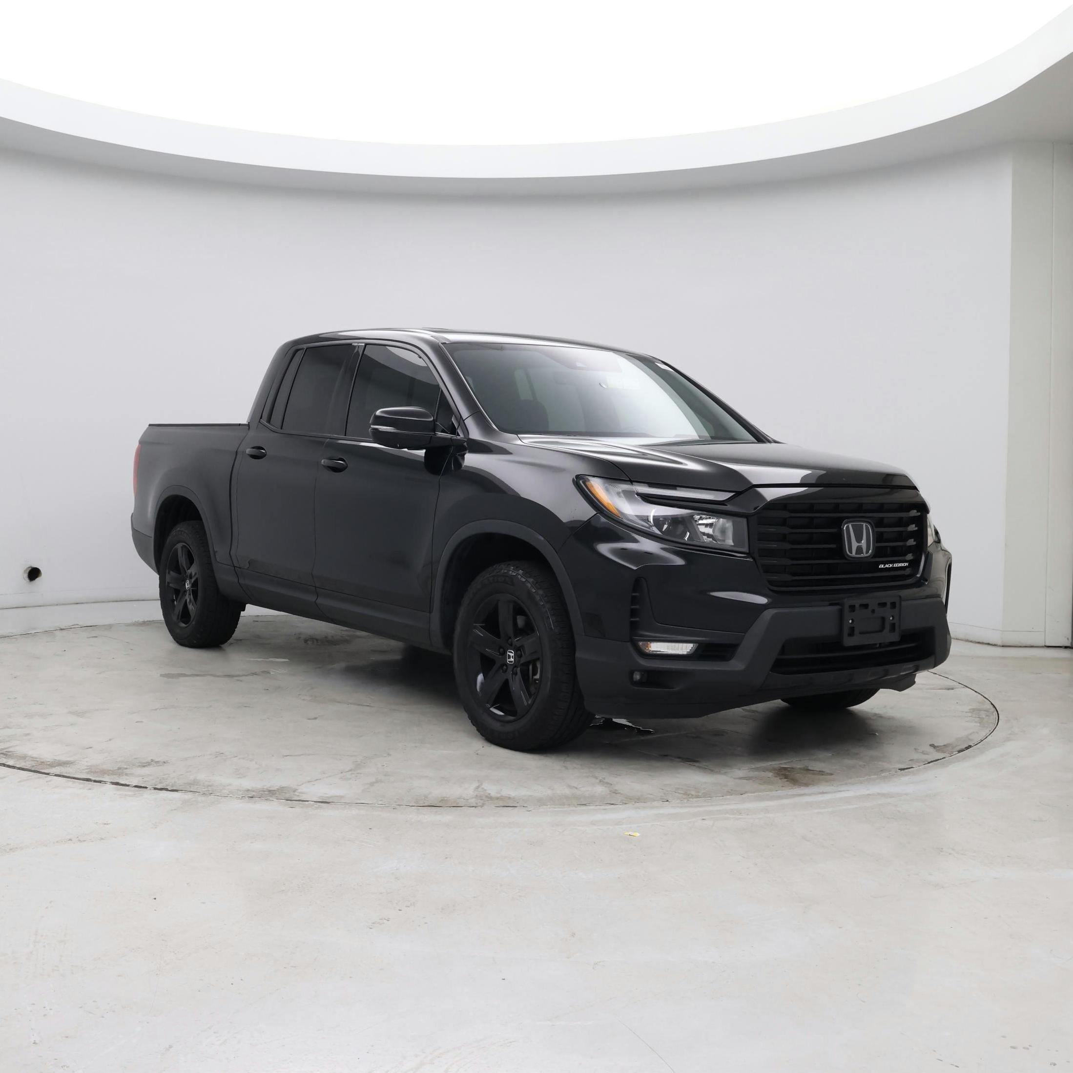 Black 2023 Honda Ridgeline Pickup Truck All-Wheel Drive Automatic