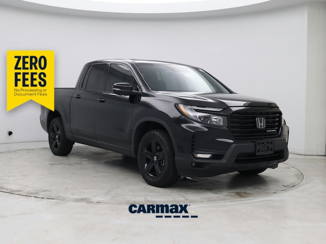 Black 2023 Honda Ridgeline Pickup Truck All-Wheel Drive Automatic