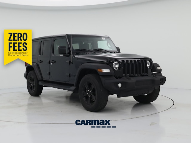 Black 2022 Jeep Wrangler SUV / Crossover Four-Wheel Drive Automatic
