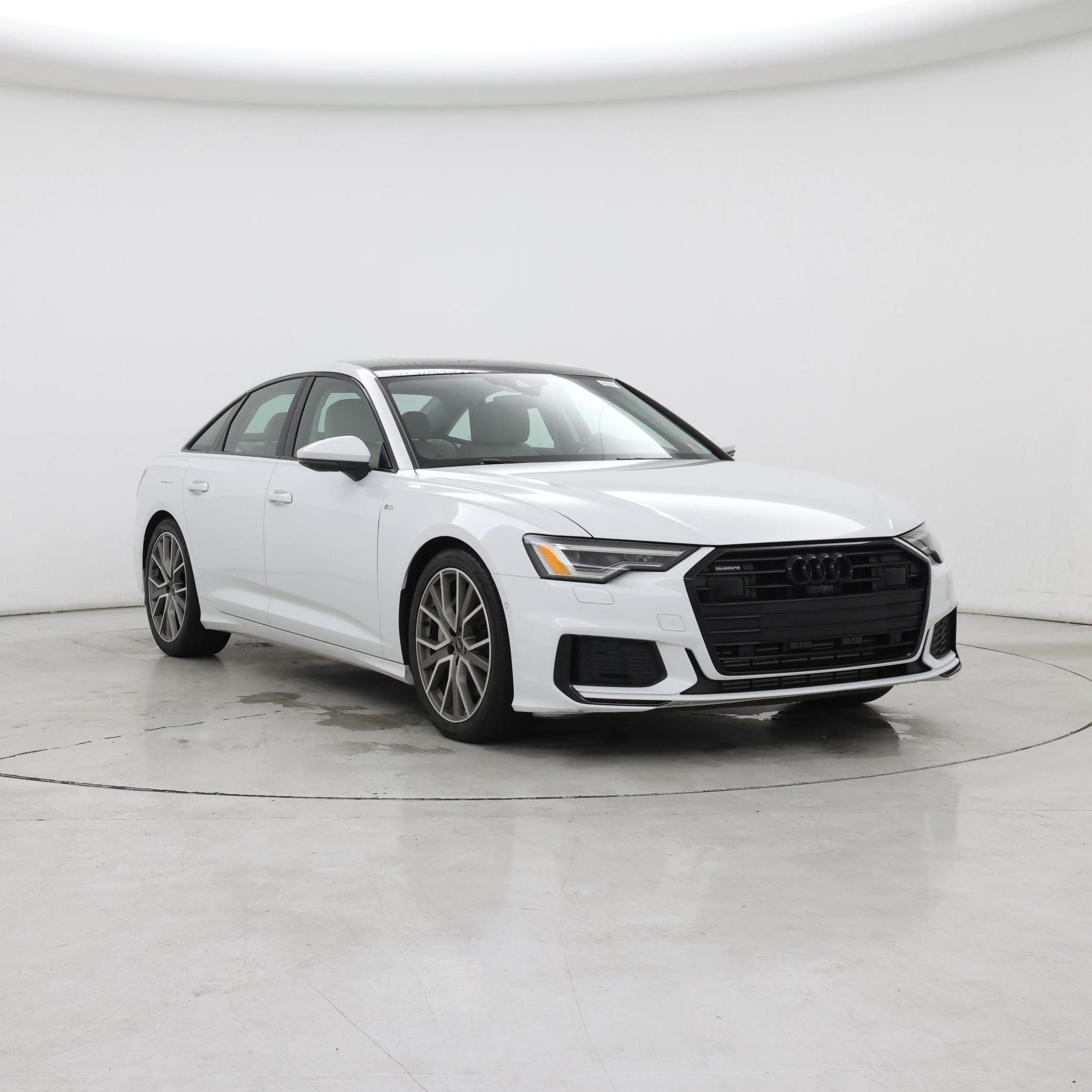 White 2022 Audi A6 Sedan All-Wheel Drive Automatic