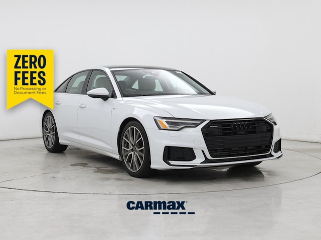 White 2022 Audi A6 Sedan All-Wheel Drive Automatic