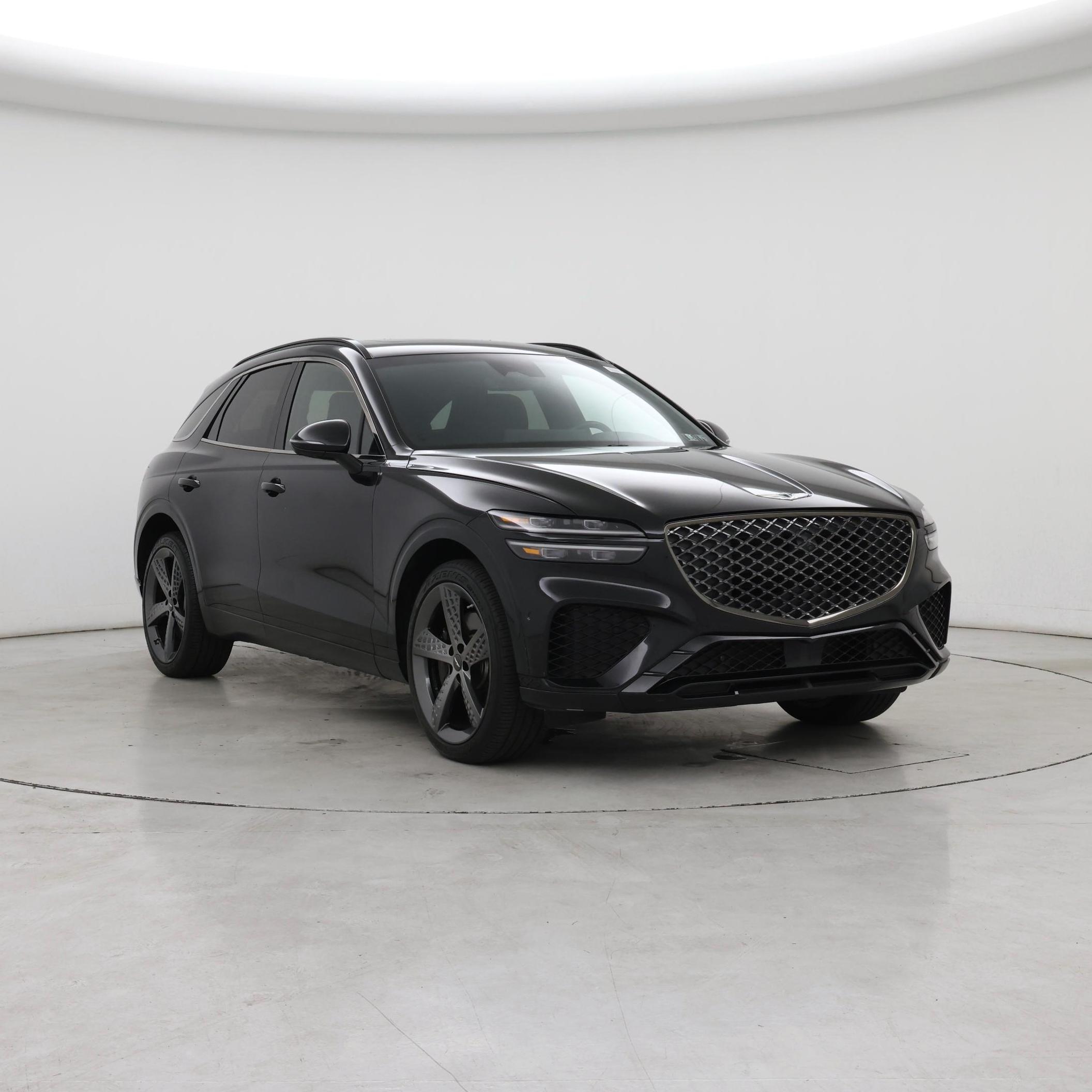 Black 2022 Genesis GV70 SUV / Crossover All-Wheel Drive Automatic