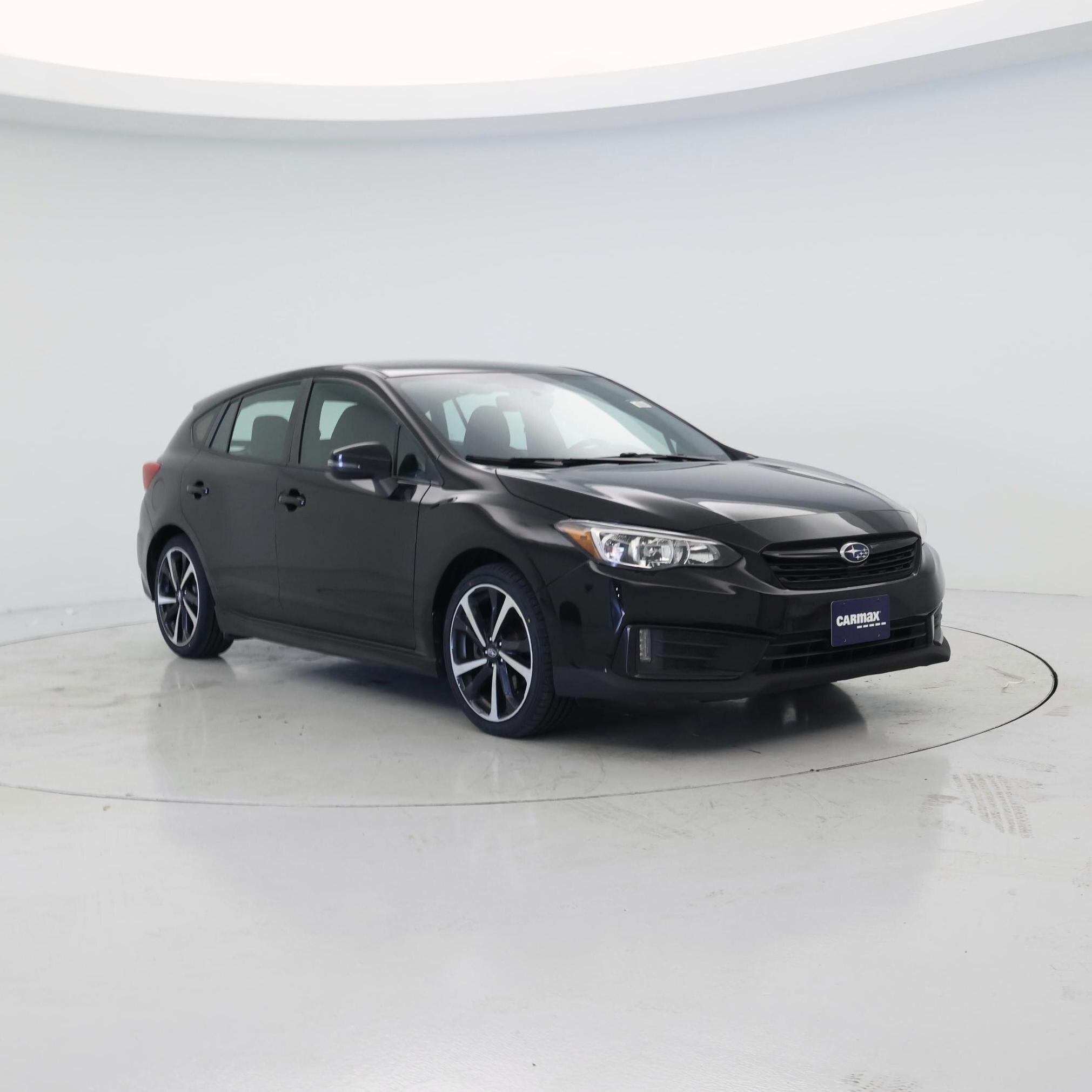 Black 2020 Subaru Impreza Hatchback All-Wheel Drive Automatic