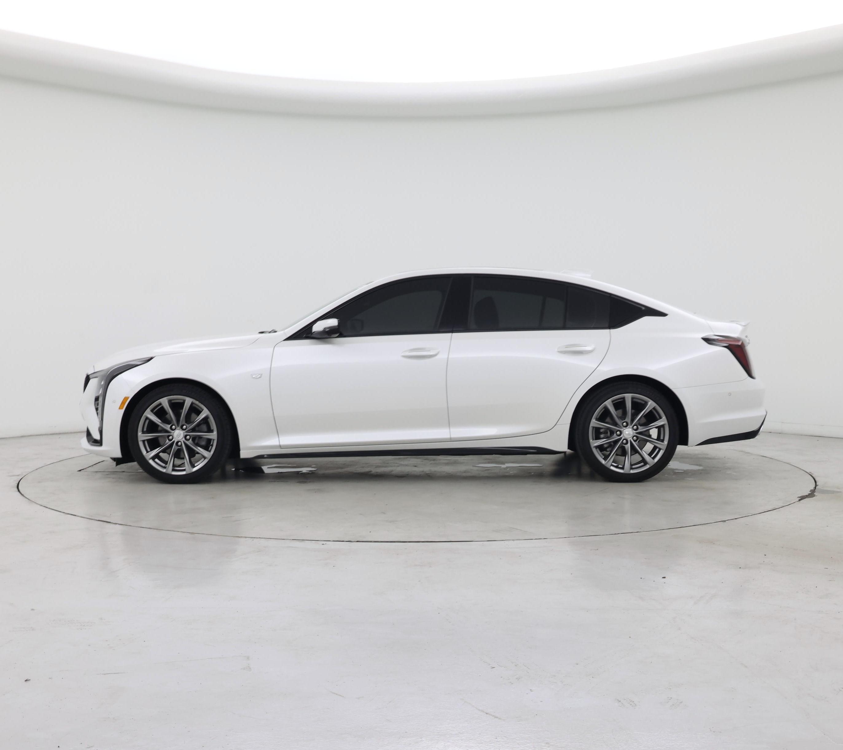 White 2025 Cadillac CT5 Sedan Rear-Wheel Drive Automatic