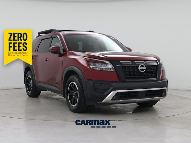 Red 2023 Nissan Pathfinder SUV / Crossover All-Wheel Drive Automatic