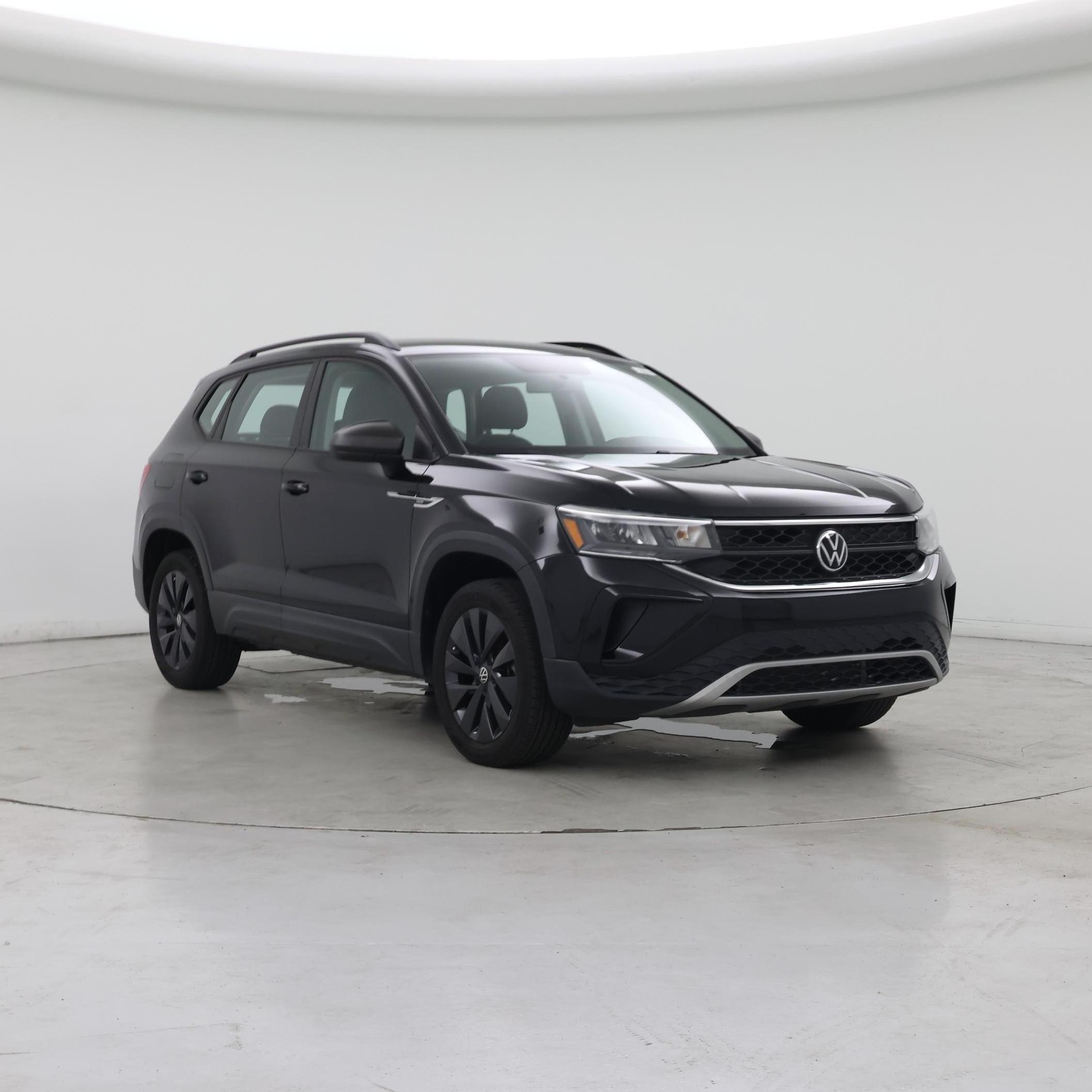 Black 2022 Volkswagen Taos SUV / Crossover Front-Wheel Drive Automatic