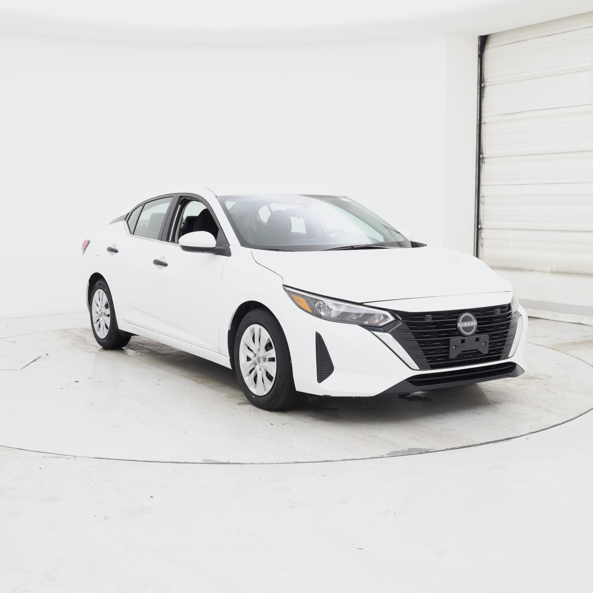 White 2024 Nissan Sentra Sedan Front-Wheel Drive Automatic