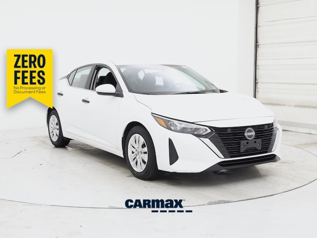 White 2024 Nissan Sentra Sedan Front-Wheel Drive Automatic
