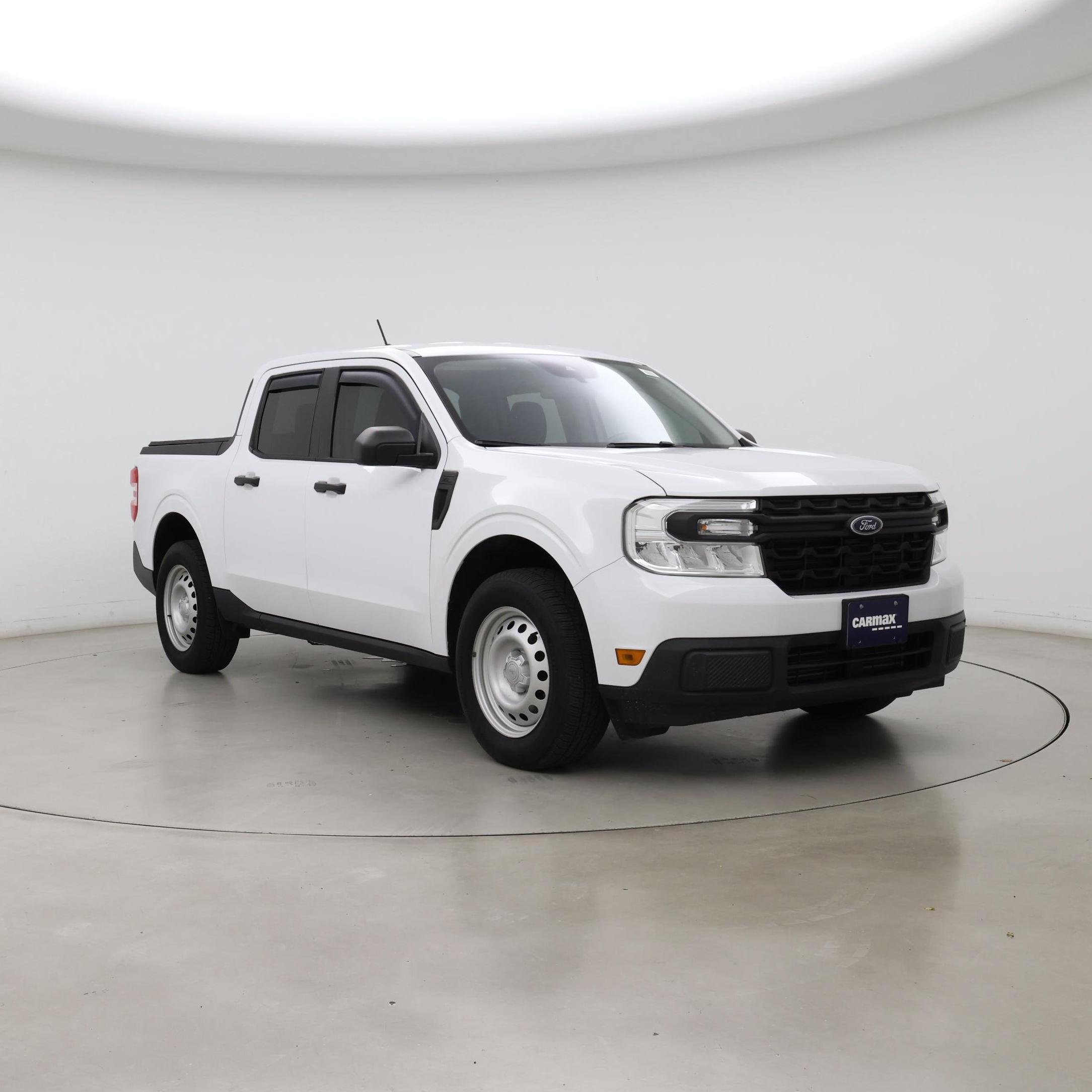 White 2022 Ford Maverick Pickup Truck All-Wheel Drive Automatic