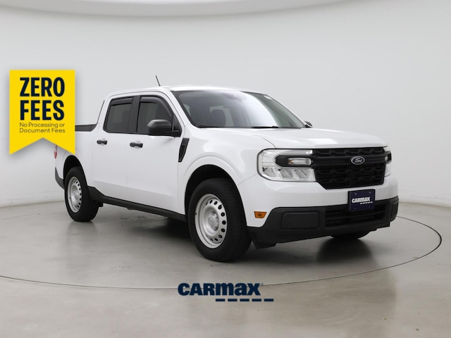 White 2022 Ford Maverick Pickup Truck All-Wheel Drive Automatic