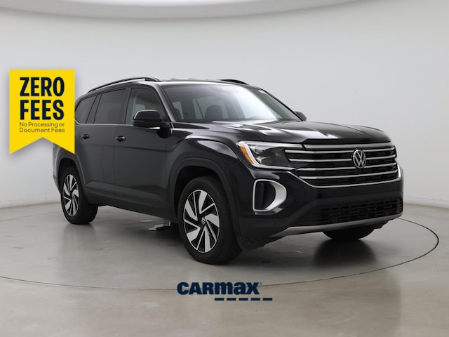Black 2025 Volkswagen Atlas SUV / Crossover Front-Wheel Drive Automatic