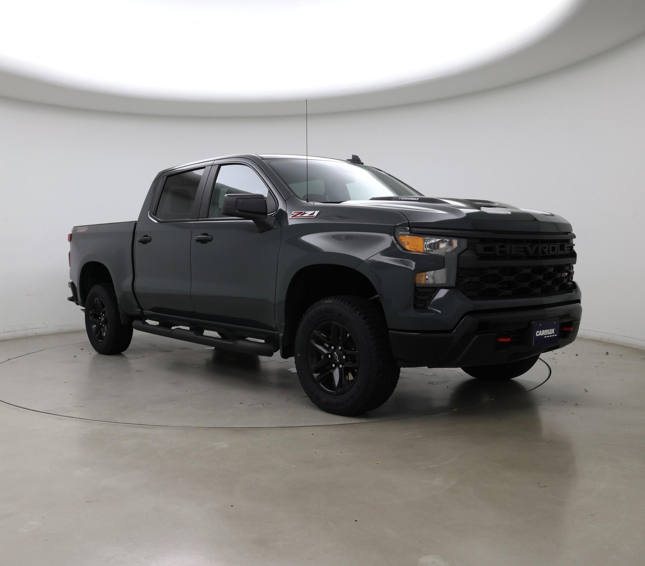 Gray 2025 Chevrolet Silverado 1500 Pickup Truck Four-Wheel Drive Automatic