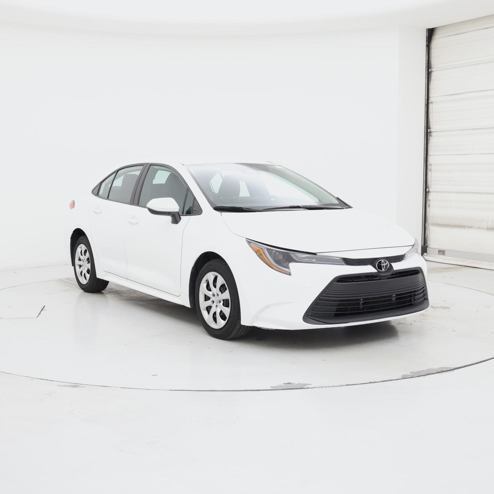 White 2025 Toyota Corolla Sedan Front-Wheel Drive Automatic