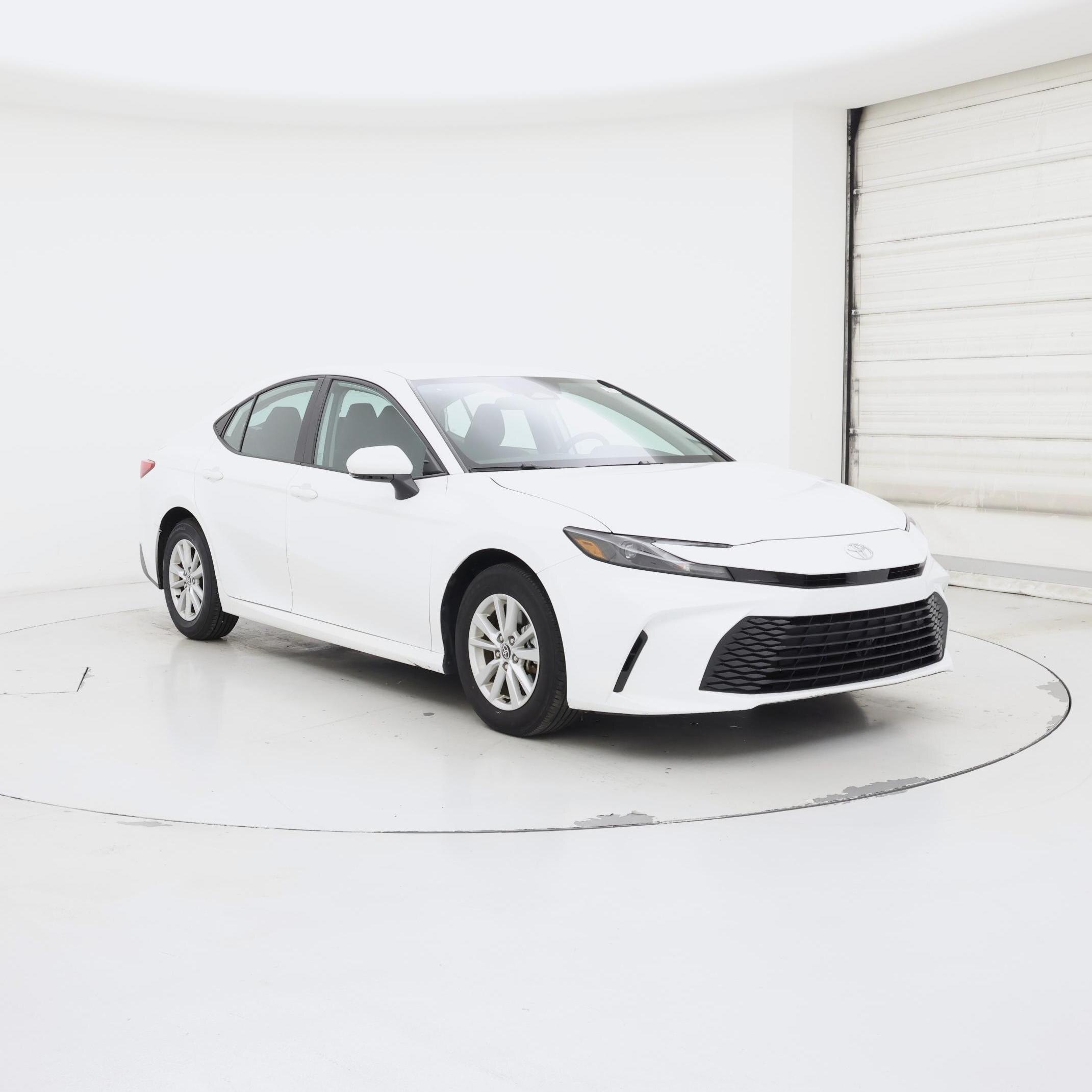 White 2025 Toyota Camry Sedan Front-Wheel Drive Automatic