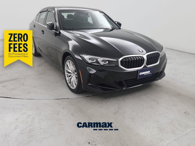 Black 2024 BMW 3 Series Sedan Rear-Wheel Drive Automatic