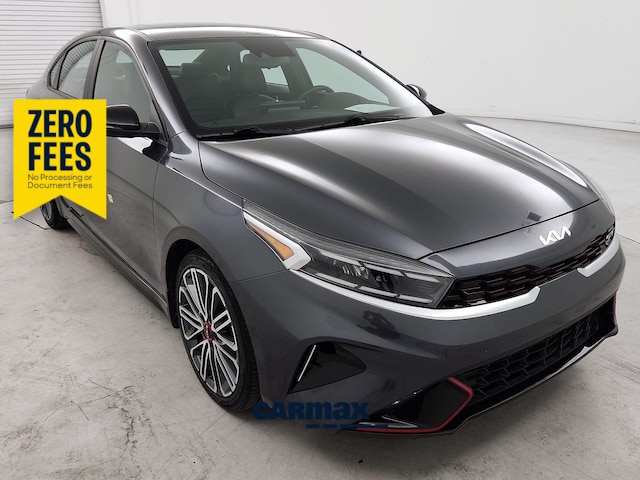 Gray 2022 Kia Forte Sedan Front-Wheel Drive Manual