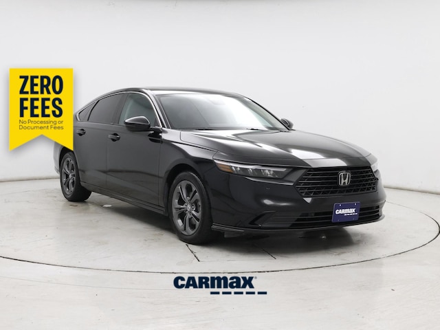 Black 2025 Honda Accord Hybrid Sedan Front-Wheel Drive Automatic