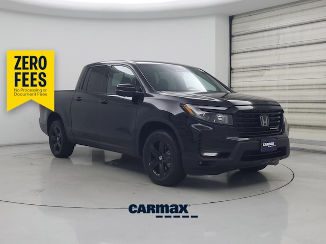 Black 2023 Honda Ridgeline Pickup Truck All-Wheel Drive Automatic