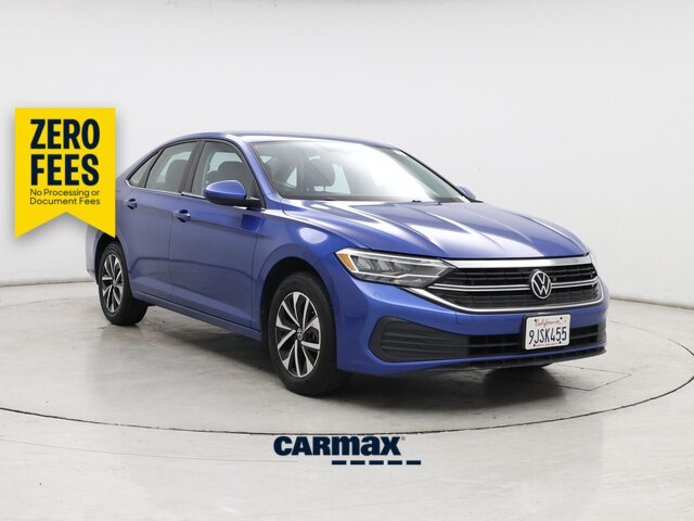 Blue 2023 Volkswagen Jetta Sedan Front-Wheel Drive Automatic