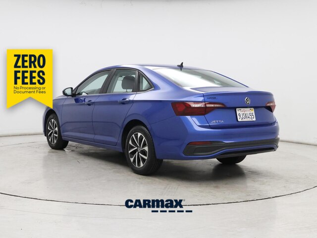 Blue 2023 Volkswagen Jetta Sedan Front-Wheel Drive Automatic