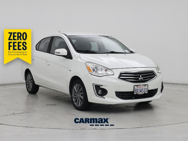 White 2017 Mitsubishi Mirage G4 Sedan Front-Wheel Drive Automatic