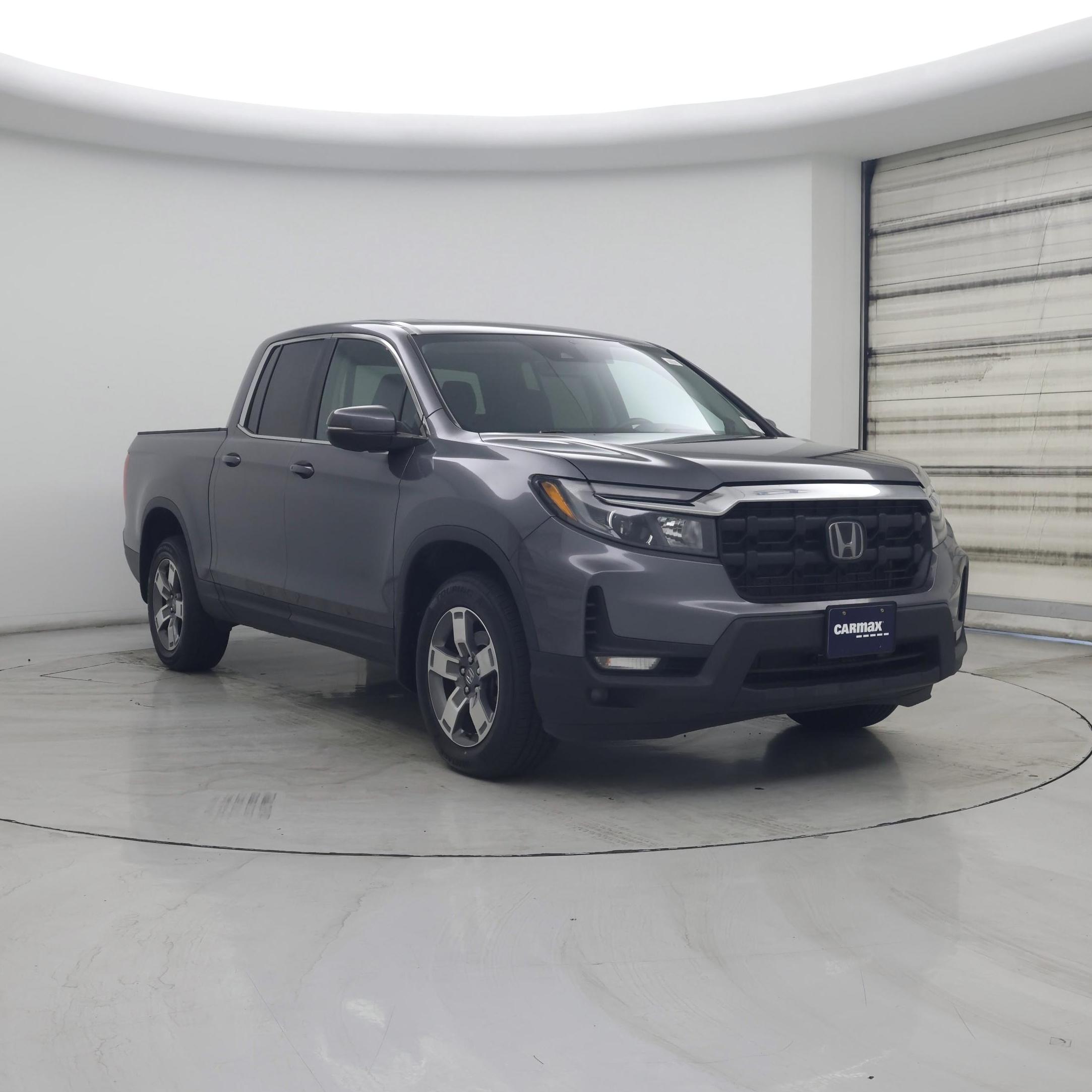 Gray 2025 Honda Ridgeline Pickup Truck All-Wheel Drive Automatic