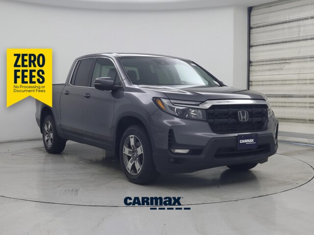 Gray 2025 Honda Ridgeline Pickup Truck All-Wheel Drive Automatic