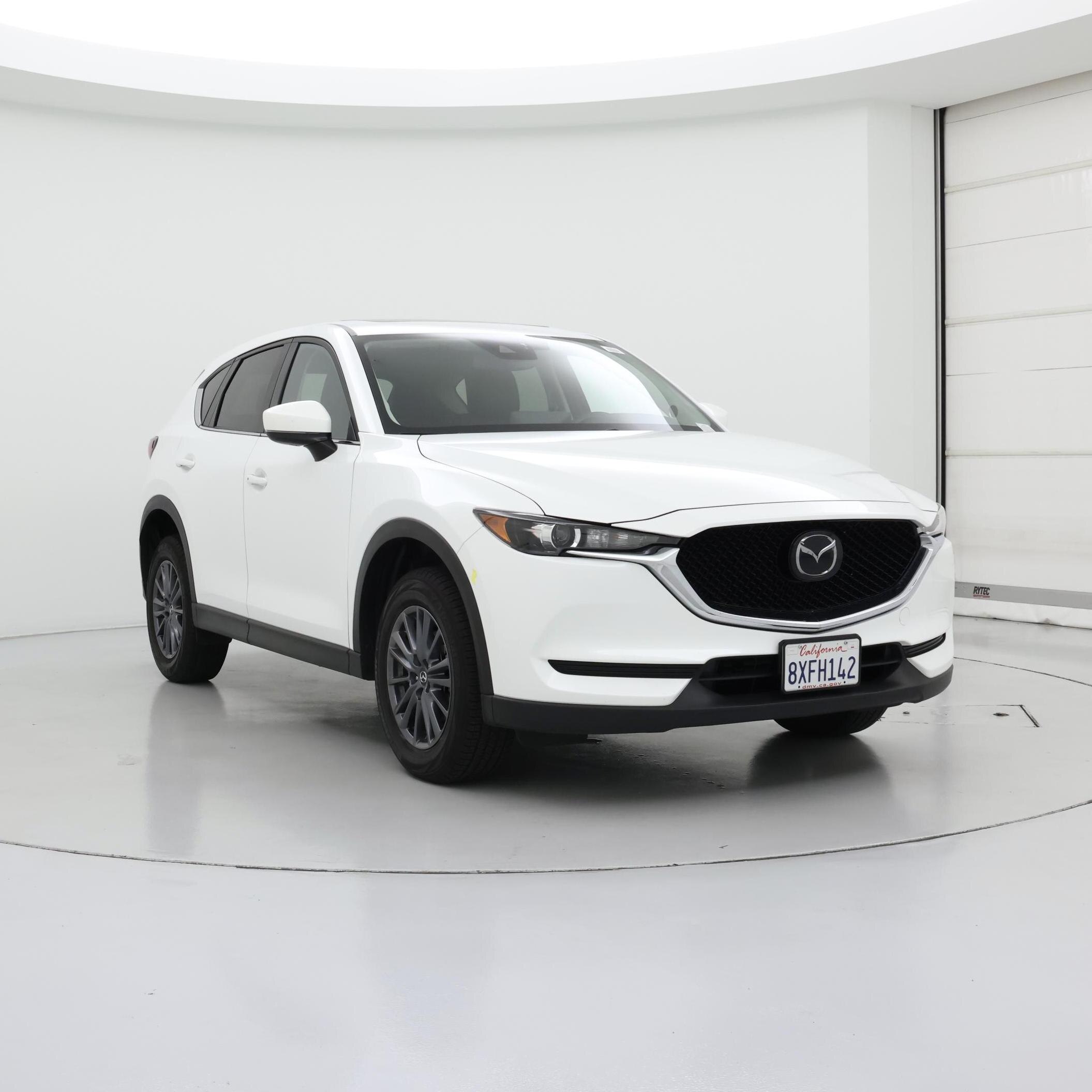 White 2021 Mazda CX-5 SUV / Crossover Front-Wheel Drive Automatic
