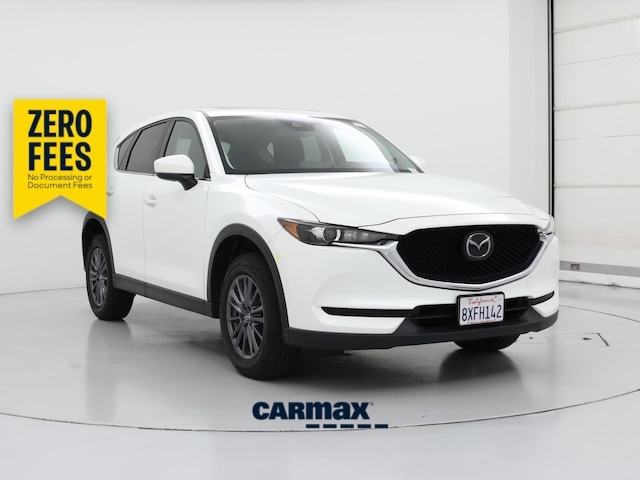 White 2021 Mazda CX-5 SUV / Crossover Front-Wheel Drive Automatic