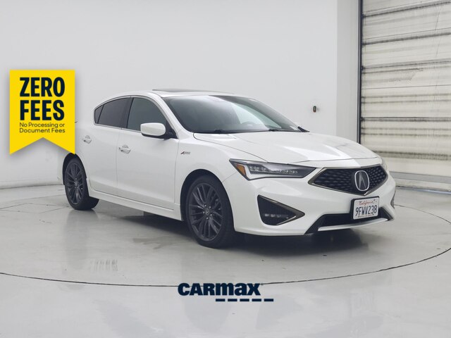 White 2022 Acura ILX Sedan Front-Wheel Drive Automatic