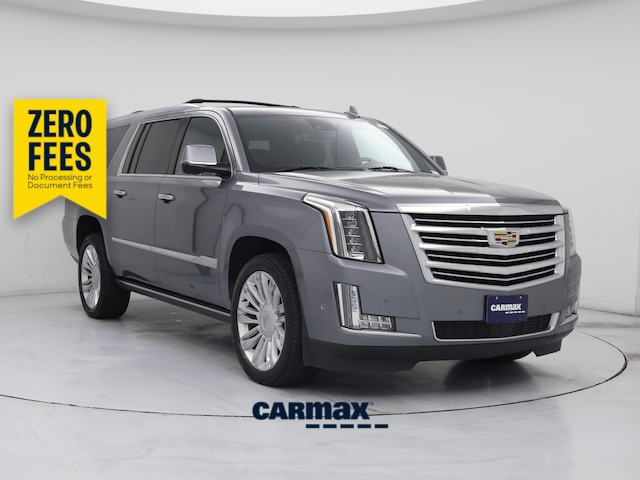 Gray 2020 Cadillac Escalade ESV SUV / Crossover Four-Wheel Drive Automatic