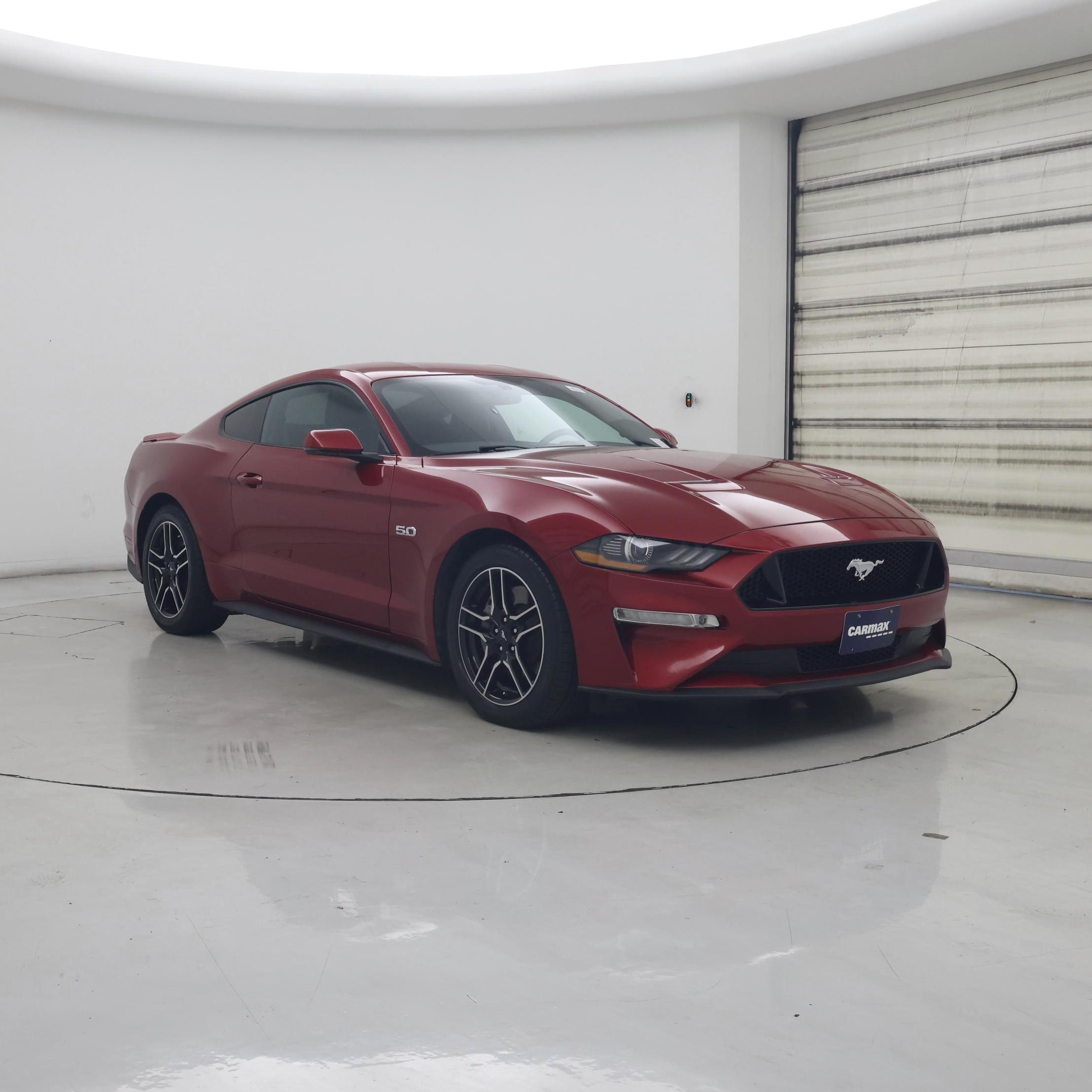 Red 2020 Ford Mustang Coupe Rear-Wheel Drive Manual