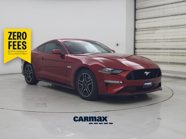 Red 2020 Ford Mustang Coupe Rear-Wheel Drive Manual
