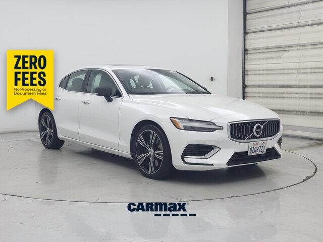 White 2022 Volvo S60 Sedan All-Wheel Drive Automatic