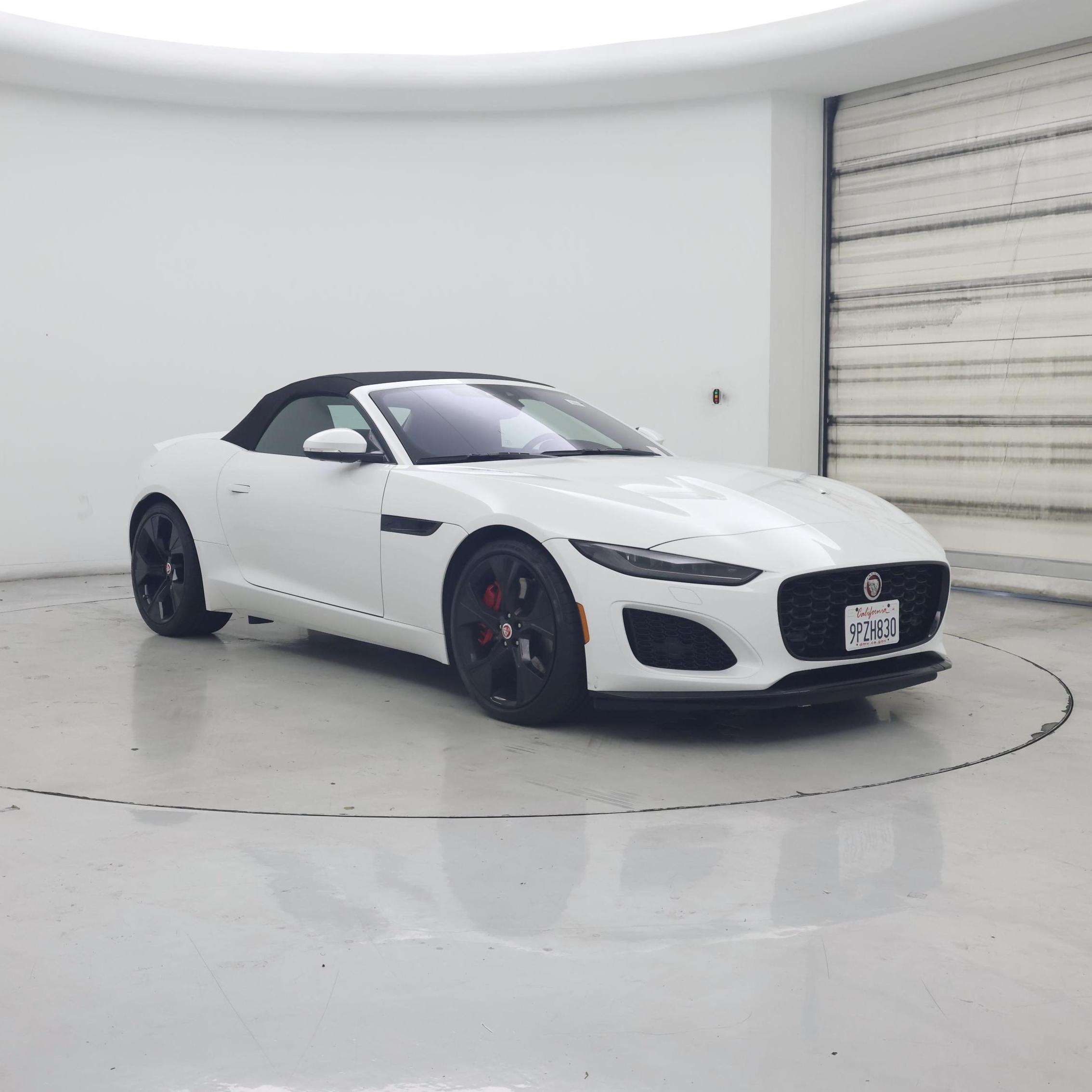 White 2022 Jaguar F-TYPE Convertible Rear-Wheel Drive Automatic