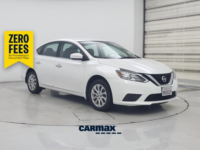 White 2019 Nissan Sentra Sedan Front-Wheel Drive Automatic