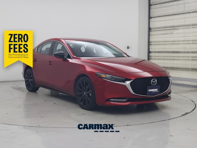 Red 2021 Mazda MAZDA3 Sedan All-Wheel Drive Automatic