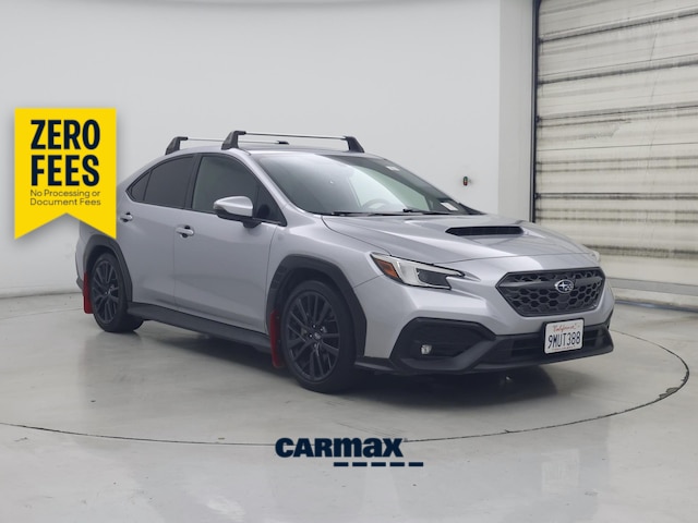 Silver 2023 Subaru WRX Sedan All-Wheel Drive Manual